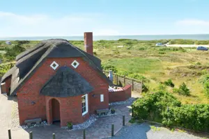 sommerhus med pool i blåvand